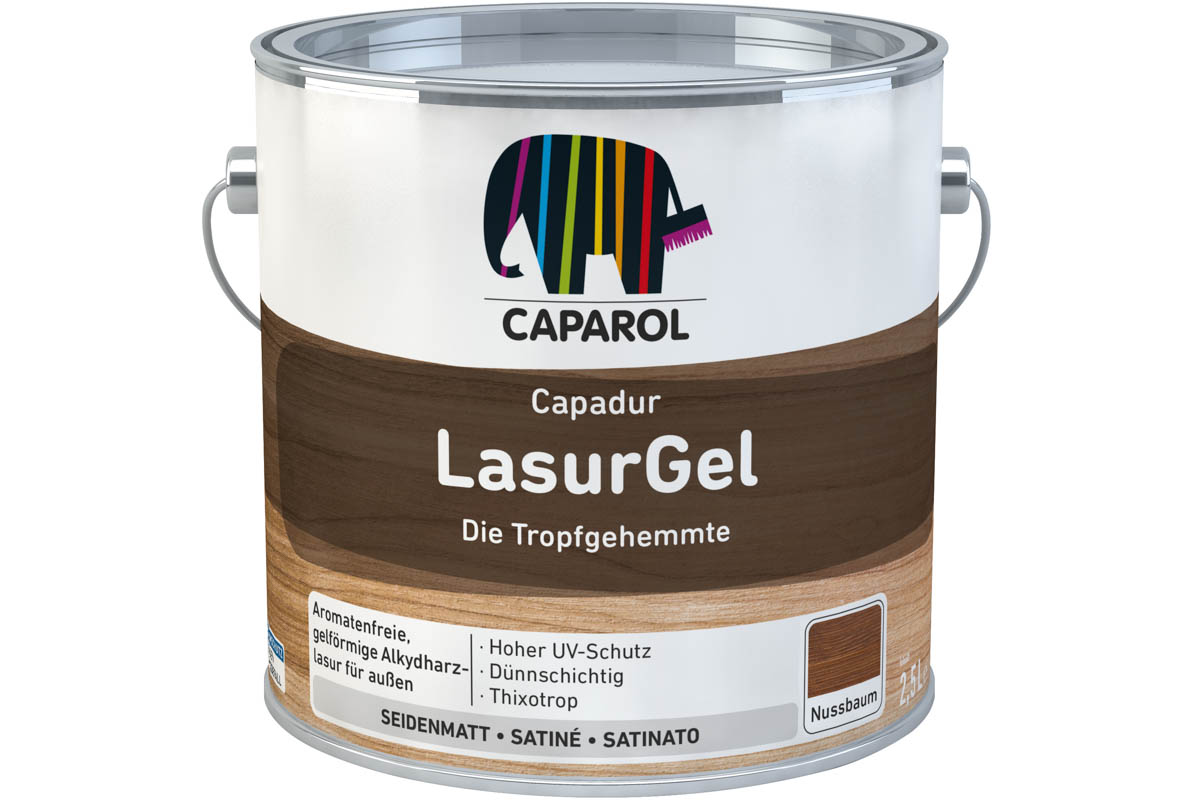 Capamix Capadur LasurGel FTZ 2,5 lt ClMix Farbton Getönt